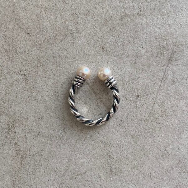 Anello Rope Perle