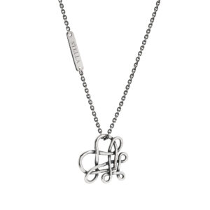 Collana cuore infinito con nome